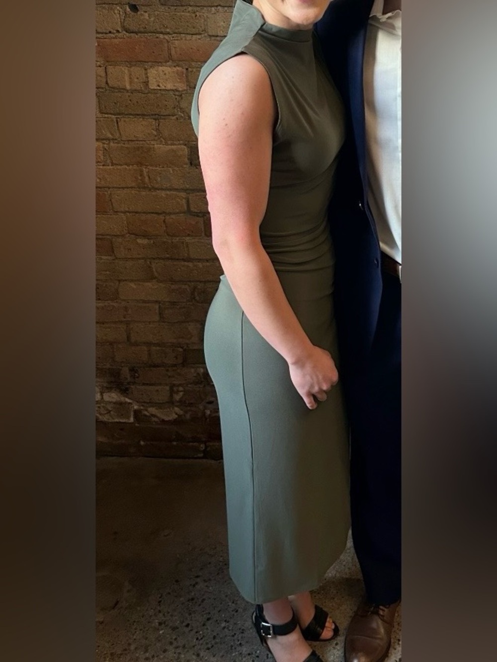 Olive Green Wilfred Dress